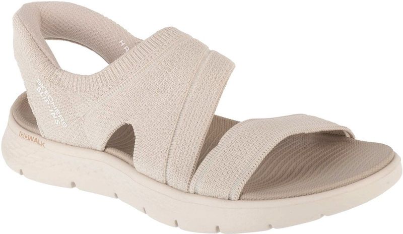Skechers - Slip-ins Go Walk Flex - Sandalen - Naturel - Dames