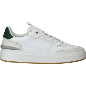 Cruyff Endorsed Tennis Sneakers - Leren Sneaker - Heren - Wit - Maat 46