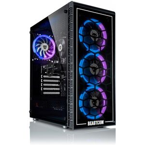 BEASTCOM Q5 | Pro Gaming PC | Intel i9-12900F 16X 5.10GHz 24-threads | Radeon RX 9070 | 32GB RAM | 1TB NVMe SSD | WiFi 5 | Windows 11 Pro