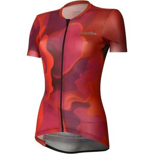 Rh+ Super Light Evo Korte Mouw Wielertrui Oranje L Vrouw