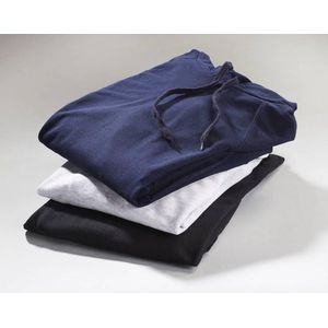 Fruit of the Loom Hoodie heren met kangoeroezak lichtgrijs maat M