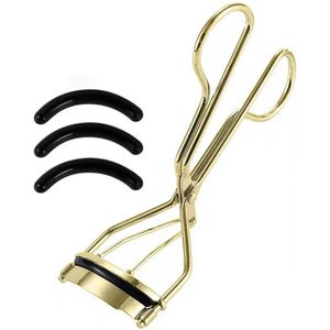 Wimperkruller - 3 stuks - Langdurige krul, lift en definitie - Goud