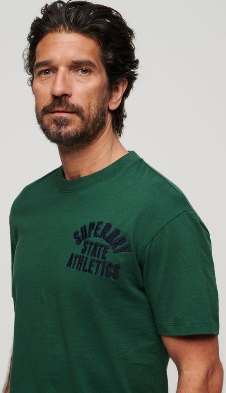 Superdry - Superstate Ath Logo - T-shirt - Korte Mouwen