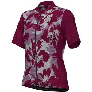 Ale Sunrise Korte Mouw Wielertrui Paars S Vrouw