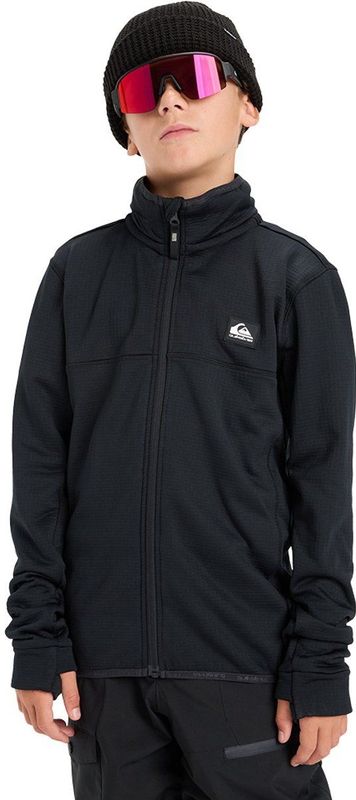 Quiksilver - Steep Point - Fleece - Zwart - Volledige Rits - Jongens