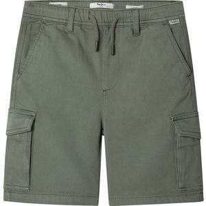 Pepe Jeans Gymdigo Cargo Shorts Groen 14 Years Jongens
