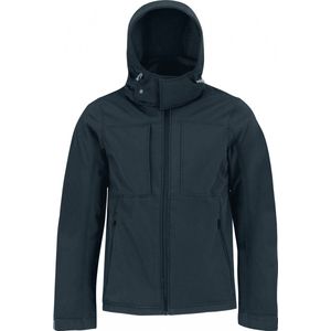 SportJas Heren L B&C Lange mouw Navy 94% Polyester, 6% Elasthan