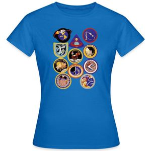 NASA Apollo-missie-insignes T-Shirt Dames