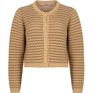 Freebird - Kyera Ls - Cardigan - Camel