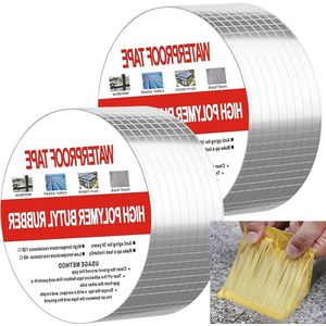Waterdichte Bitumen Tape Zelfklevend 5 cm x 5 m - Super Seal Tape voor Daklekken en Oppervlakteschade - Hittebestendig - Buiten en Binnen - (5 x 5)