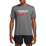 Nike - Miller Dri-FIT UV - Running Shirt - Grijs