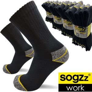 Premium Werksokken - 10 paar - Grijs Melange - Maat 39/42