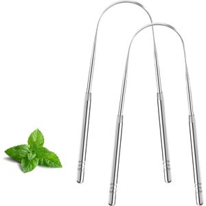 Tongschraper - Mondverzorging - 100% Hygiënisch - Duurzaam - Tongschrapers - Tong Schraper - Tong Reiniger - Tongreiniger - Must Have Voor In De Badkamer!