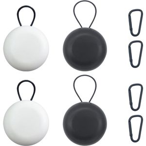 Oordopjes Draagbare Opbergdozen - Mini Organizers met Sleutelhangers voor Reizen - Set van 4