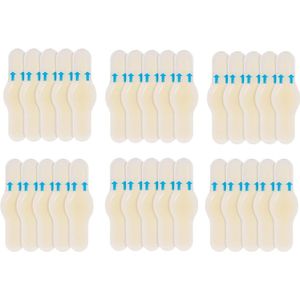 Gel Blister Patches - Voet Blister Bescherming - Pack van 30 - Hoge Hakken - Blisters - Onzichtbaar Tegen Schade op Hiel, Voorvoet, Vingers en Tenen