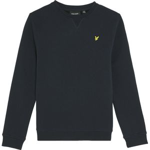 Lyle & Scott - Brush Back Crew Neck Sweatshirt - Bordeaux - Sweater