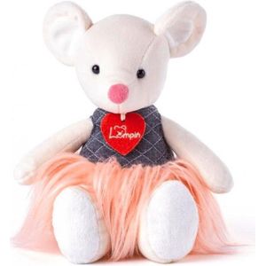 Knuffel Muis Aimi - Wit 33 cm - Lumpin