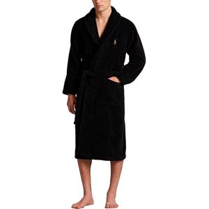 Polo Ralph Lauren - Badstof Kamerjas - Zwart - Katoen - Homewear