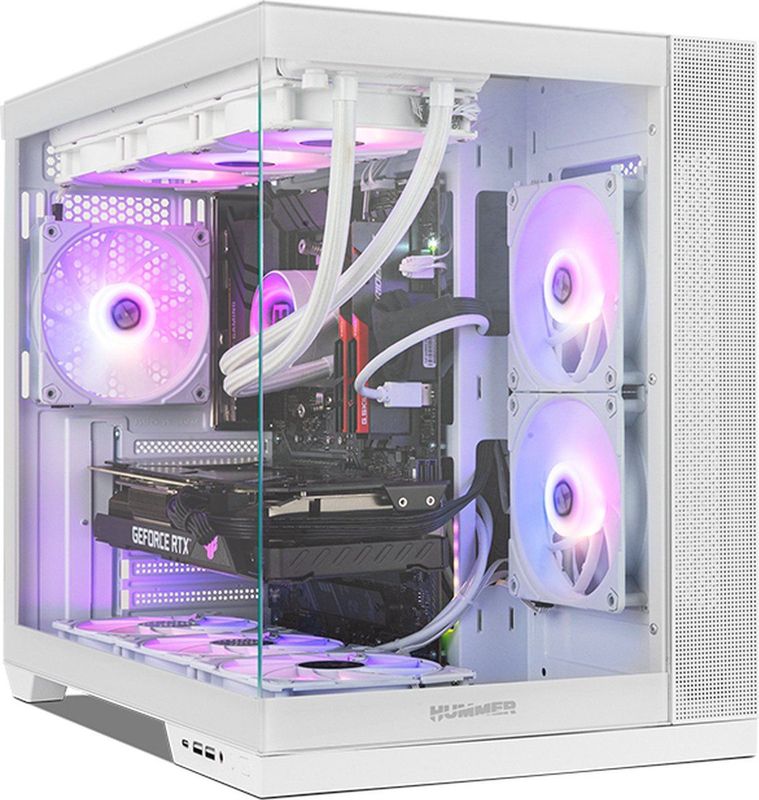 Nox - Hummer Astra Neo - PC Behuizing - Zwart - Glas - Mid-Tower