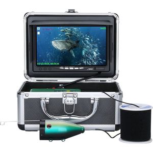 Onderwatercamera - Waterdicht - In Koffer - LCD Monitor - 7 Inch - HD 1080P - 16 GB - 15 Meter Kabel - Visserij - Geschikt voor IJs, Meer, en Boot Vissen