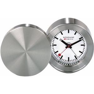 Mondaine - MSM.64410 - Stationsklok - Rood - Metaal