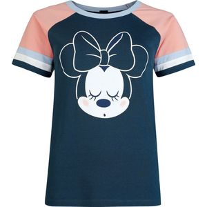 Mickey Mouse Minnie Maus Dames T-shirt - meerkleurig - XXL