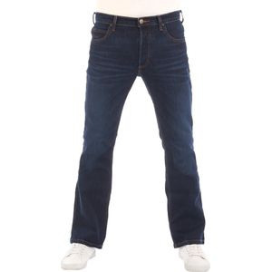 Lee Heren Jeans Broeken Denver bootcut Fit Blauw Volwassenen Denim Jeansbroek