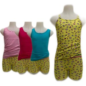 Embrator meisjes Ondergoedsetje 5-stuks Koka geel maat 104/110