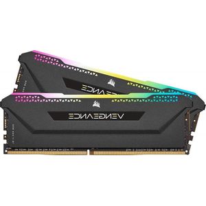 16GB DDR4 3600MHz C18 verlichte desktopgeheugenkit - 2x8GB Vengeance RGB PRO SL - met 10 individueel adresseerbare RGB-leds - geoptimaliseerd voor AMD Ryzen - Zwart