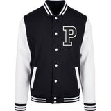 Mister Tee - Pray College jacket - XL - Zwart/Wit