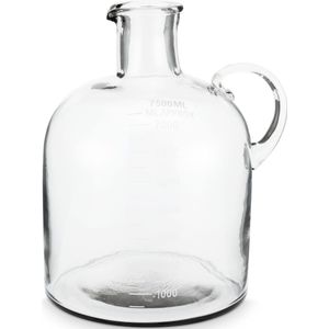 vtwonen - Grote Glazen Vaas - Woondecoratie - 7.5 Liter