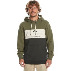 Quiksilver Emboss Block Heren Hoodie Eqyft04909-gph0 - Kleur Groen - Maat M