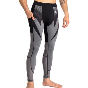 Venum Attack Sportlegging Spats Zwart Grijs - L - Jeans Maat 34