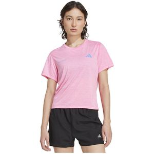adidas - Own The Run - T-shirt - Roze - Korte Mouwen