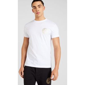 Versace Jeans Couture T-shirt Vembl Small Thick Foil White/Gold
