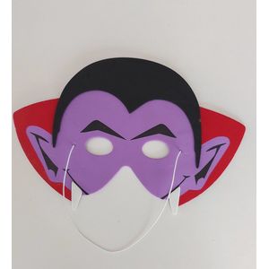 Halloween Maskers Dracula - Foam Masker - Kindermaskers - Kinderen - Feestje - Party - Halloween - Verkleden - Monster - Masker - Kinderfeestje - Dracula - Vampier - Carnaval