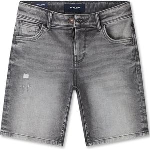 Ballin Amsterdam - Jongens Regular fit Denim Shorts - Denim Dark Grey - Maat 16