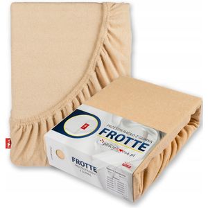 Frotté Hoeslaken 200x200cm met Elastiek - Dik Katoen - 30cm Rand