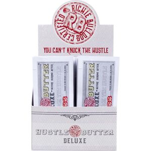 5 x Hustle Butter Deluxe® Organic Tattoo Care 7.5ml (0.25oz) Sachettes 5 | Vegan Tattoo Verzorging | Tatoeage Nazorg Zalf | Bescherming Nieuwe Tattoo | Balsem | Crème | Verzorgingsspray | Tatoeage Boter | Verdoving | Verdovend | PMU | Beauty