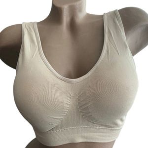 Comfort Bra - Beha Top van Bamboe - 6140 - M/L beige