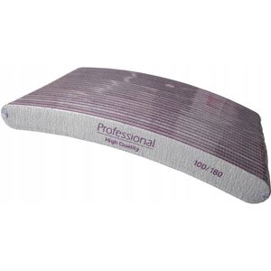 Professionele Banan Vijl Grijs 100/180 - Hoge Kwaliteit Zebra