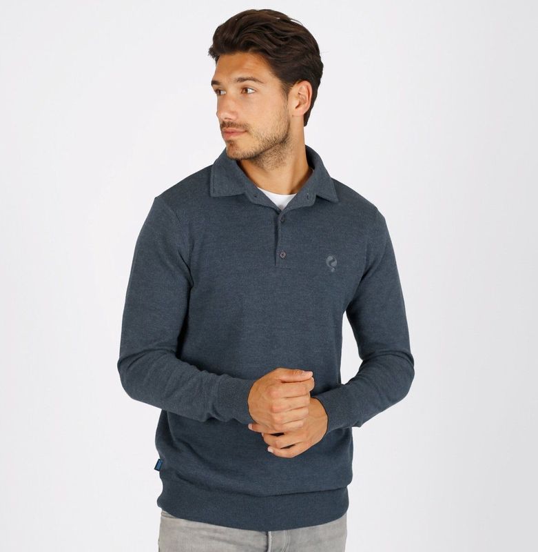 Q1905 - Casteren - Trui - Jeans Melange