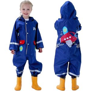 Waterdicht Regenpak voor Kinderen - Multifuntionele Regenoverall met Capuchon en Draagtas