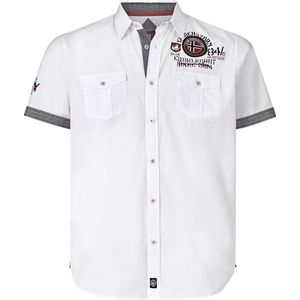 Jan Vanderstorm - SNOFRED - Overhemd - Wit - Korte Mouwen