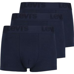 Levi's - Boxershorts 3-Pack Uni Donkerblauw - Heren - Maat XL - Body-fit