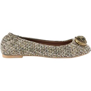 Kurt Geiger Dames Ballerina Goud 5000643609/225 Chelsea