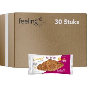 Feeling OK | Salty Croissant Cereals | 30 Stuks | 20 x 50 gram