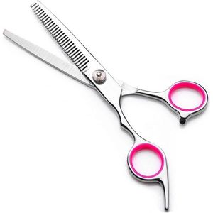 Pet Scissors - 6 inch Stainless Steel Grooming Curved Scissors for Dogs and Cats