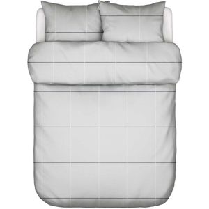 Ruikasi Beddengoed, 220 x 240 cm, antraciet, 3-delig - dekbedovertrek 220 x 240 set met geometrisch patroon, beddengoedset 240x220 van microvezel met ritssluiting, zacht en strijkvrij