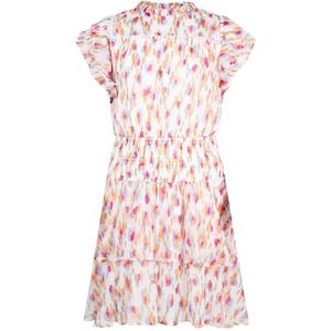 Ai&Ko Berber Dotted Vis 607 G Meisjes - Jurk - Multi - Maat 140